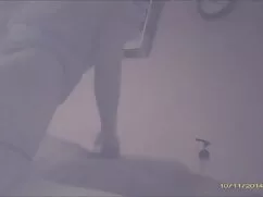 Fue al baño y ver vi ... 